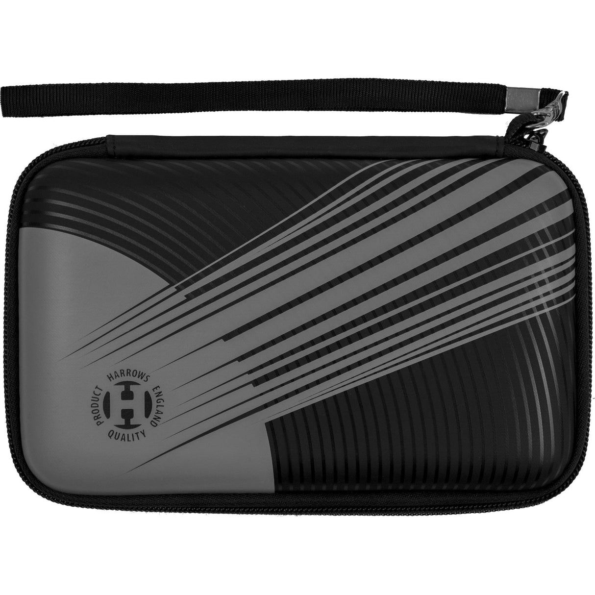 Harrows Blaze Fire Pro 6 Dart Wallet - Darts Case - Strong Black