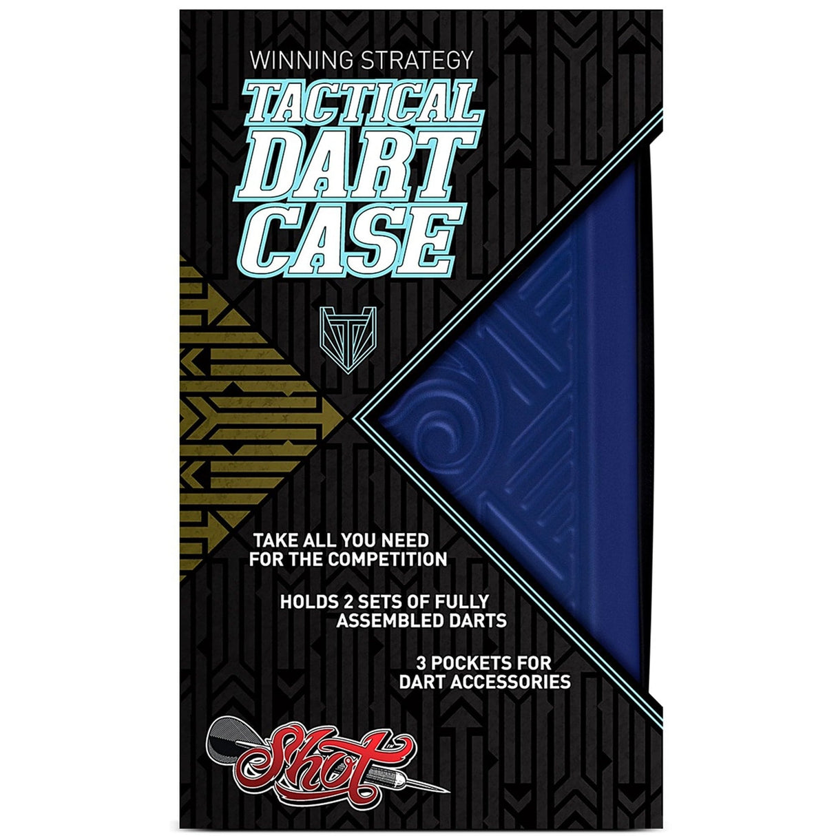 *Shot Tactical Darts Case - Strong EVA Material