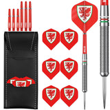 Wales FA - Darts - Steel Tip Tungsten - Official Licensed - Welsh Cymru