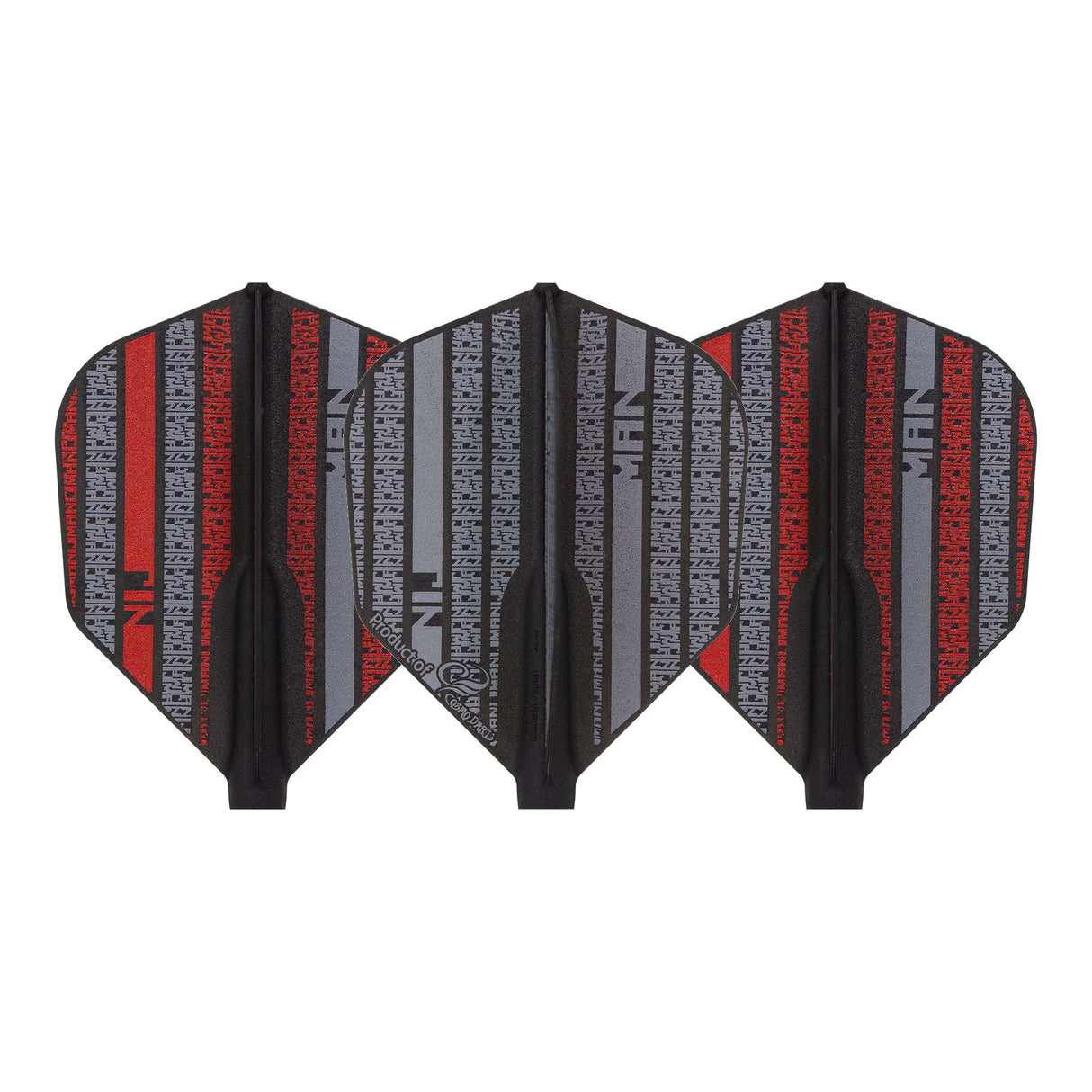 Cosmo Darts Fit Flight - Spieler - Wessel Nijman - Dunkel Schwarz
