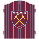 West Ham United FC - Official Licensed - Dartboard Cabinet - C2 - Stripe