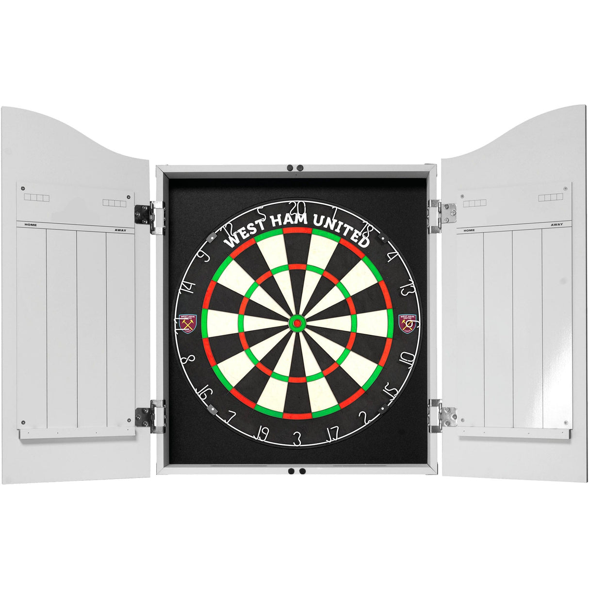 West Ham United FC - Official Licensed - Dartboard Cabinet - C2 - Stripe