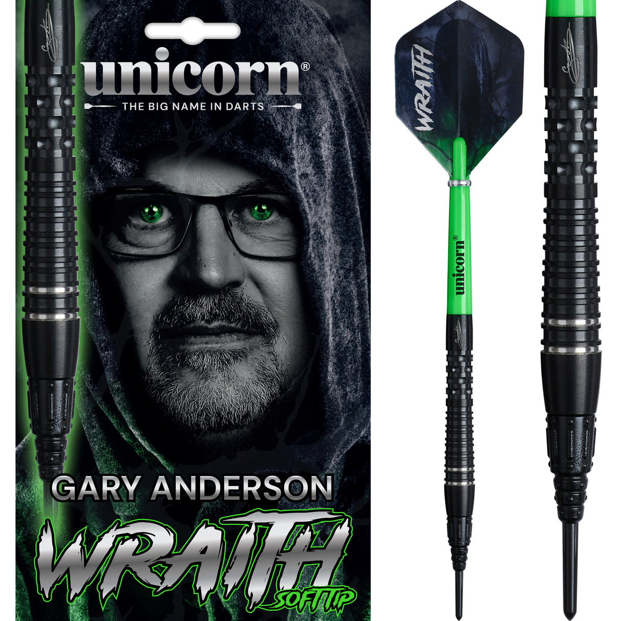 Unicorn Wraith Darts - Welche Spitze - 90% Tungsten - Gary Anderson - Phase 6