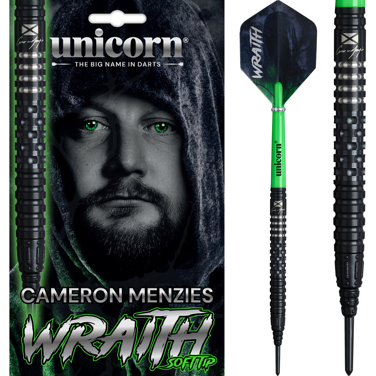 Unicorn Wraith Darts - Welche Spitze - 90% Tungsten - Cameron Menzies