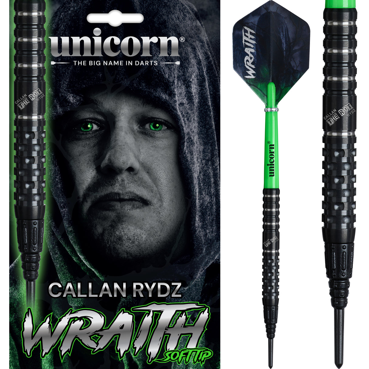 Unicorn Wraith Darts - Welche Spitze - 90% Tungsten - Callan Rydz - Phase 2