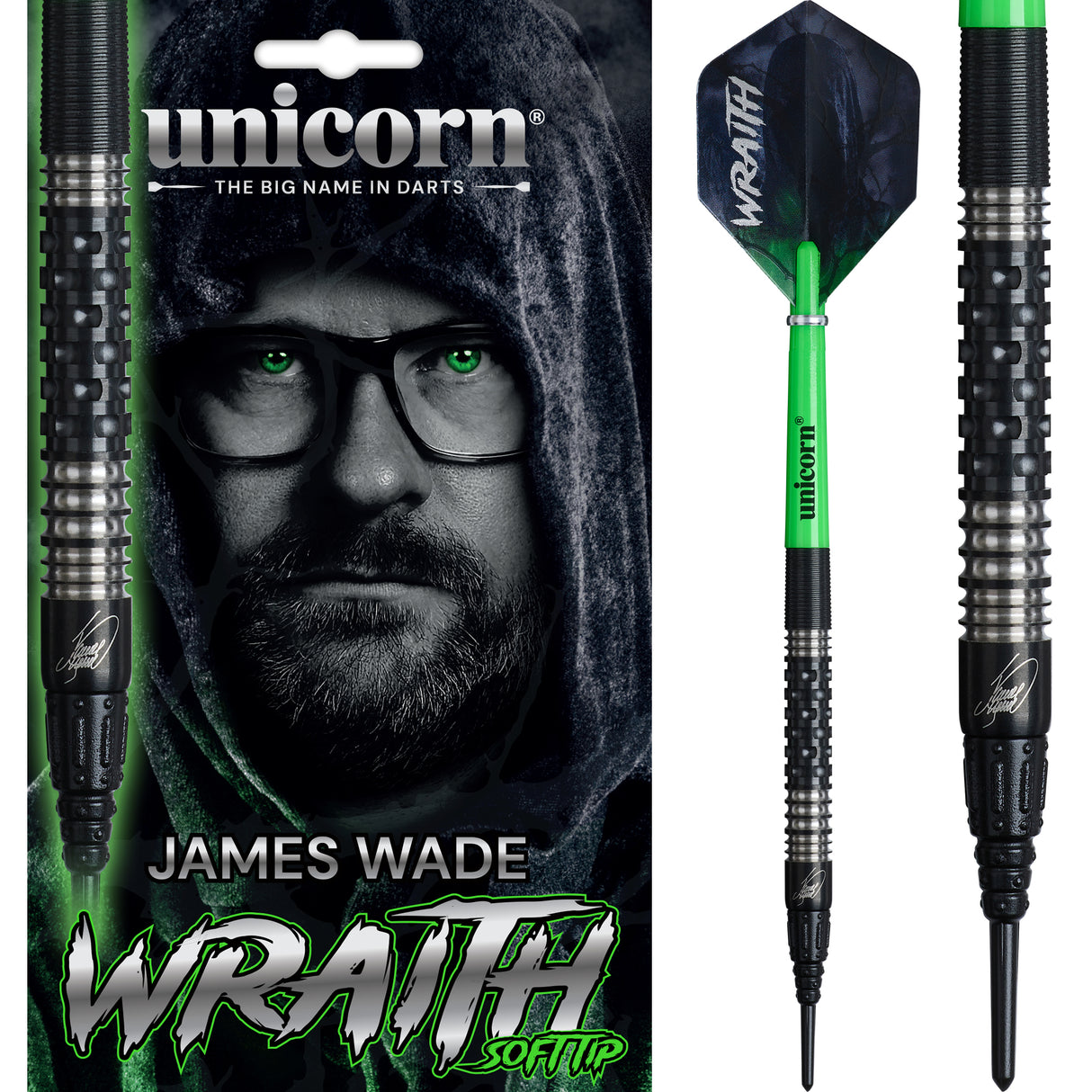 Unicorn Wraith Darts - Welche Spitze - 90% Tungsten - James Wade - Phase 2