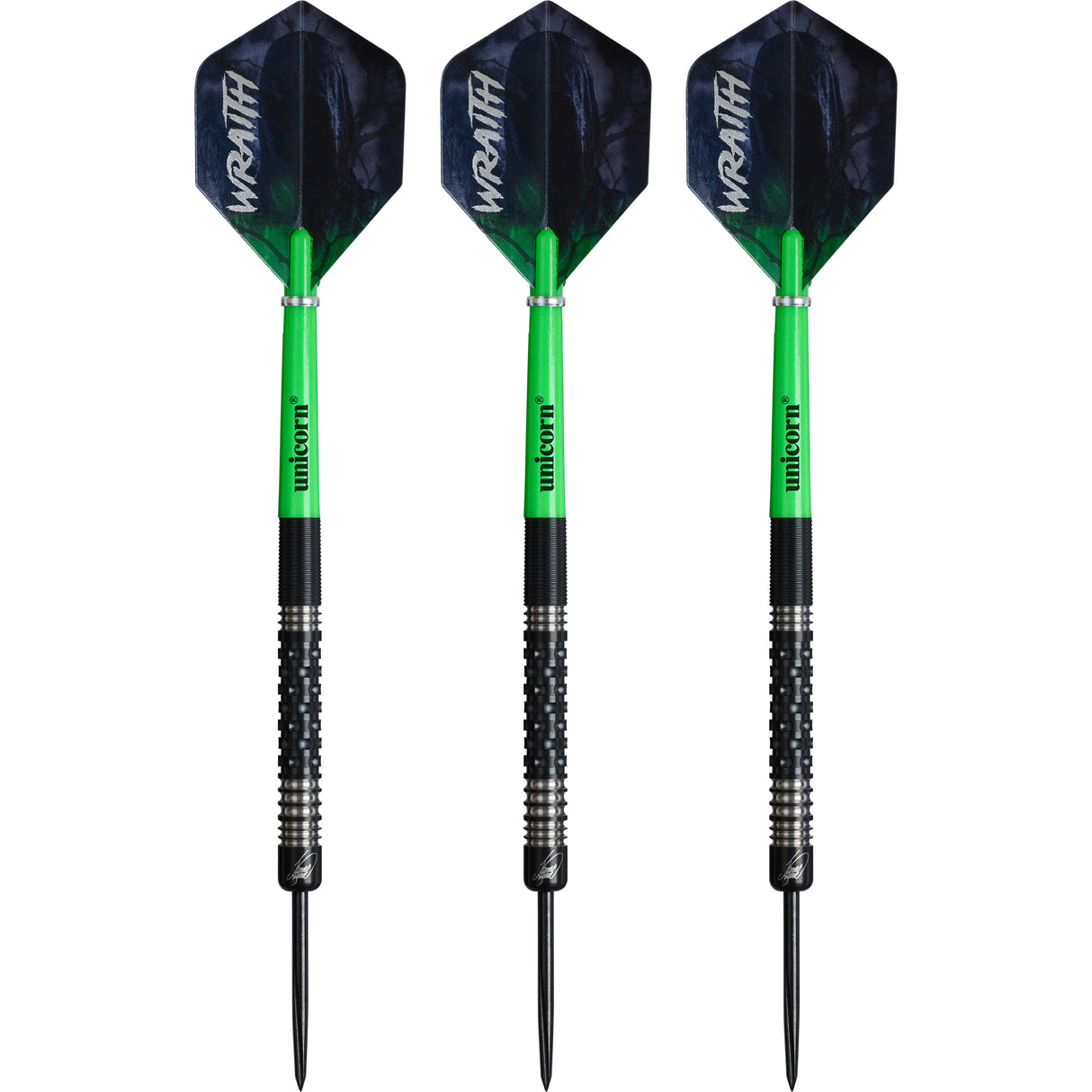 Unicorn Wraith Darts - Stahlspitze - 90% Tungsten - James Wade - Phase 2