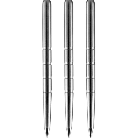 *Unicorn Spare Dart Points - Steel Tip - Finger Grip - Silver  - 35mm