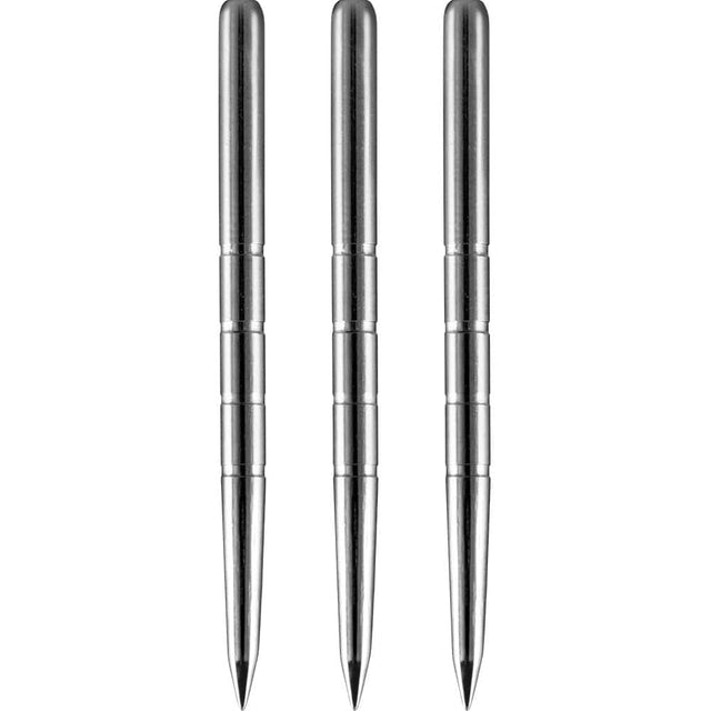 *Unicorn Spare Dart Points - Steel Tip - Finger Grip - Silver  - 35mm