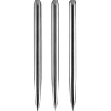 Unicorn Spare Dart Points - Steel Tip - Plain - Silver