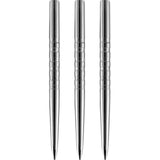 Unicorn Spare Dart Points - Steel Tip - 6 Ring Needle - Silver