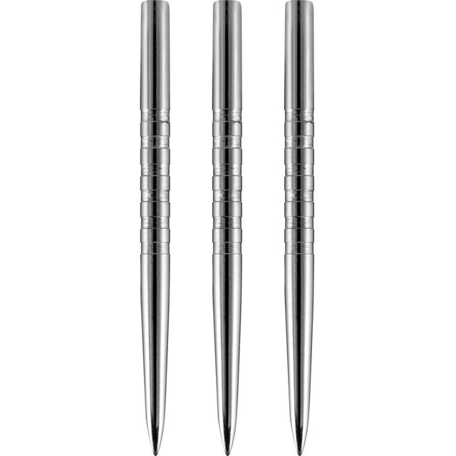 Unicorn Spare Dart Points - Steel Tip - 6 Ring Needle - Silver