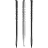 Unicorn Spare Dart Points - Steel Tip - 6 Ring Needle - Silver
