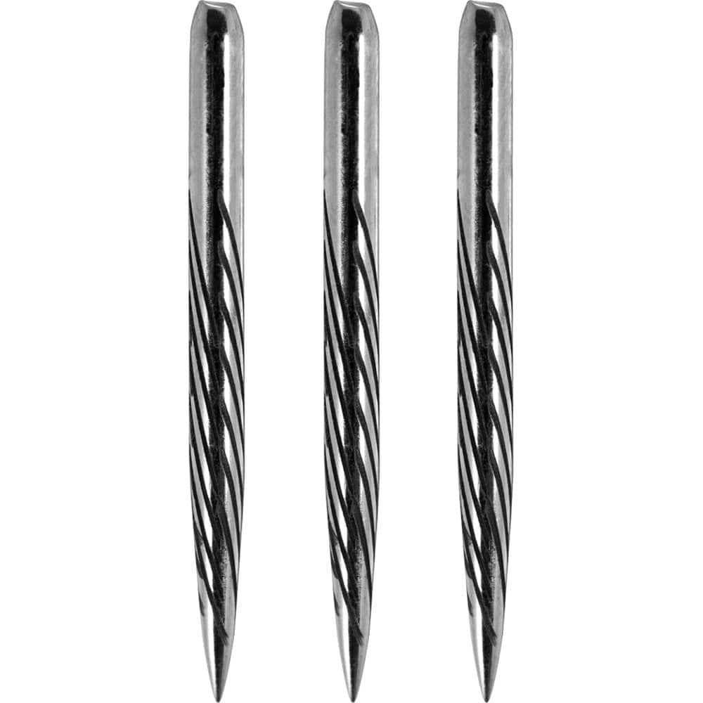 One80 Aztec Dart Points - Style C - Silver - Spiral
