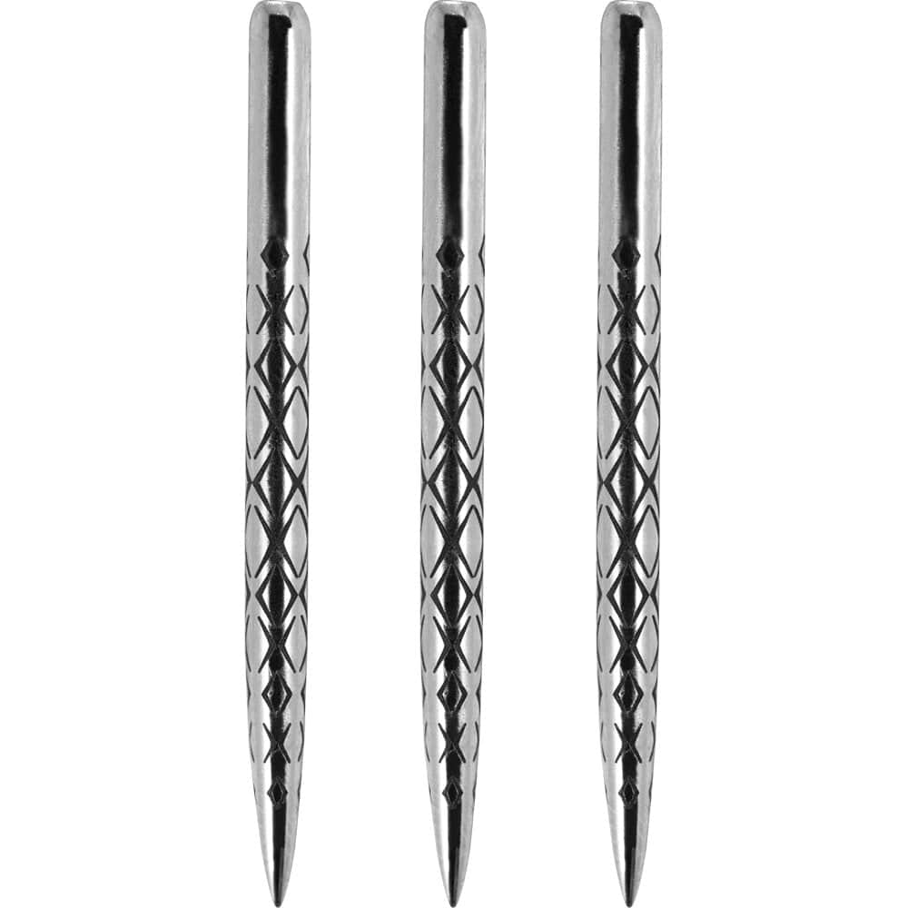 One80 Aztec Dart Points - Style A - Silver - Diamond