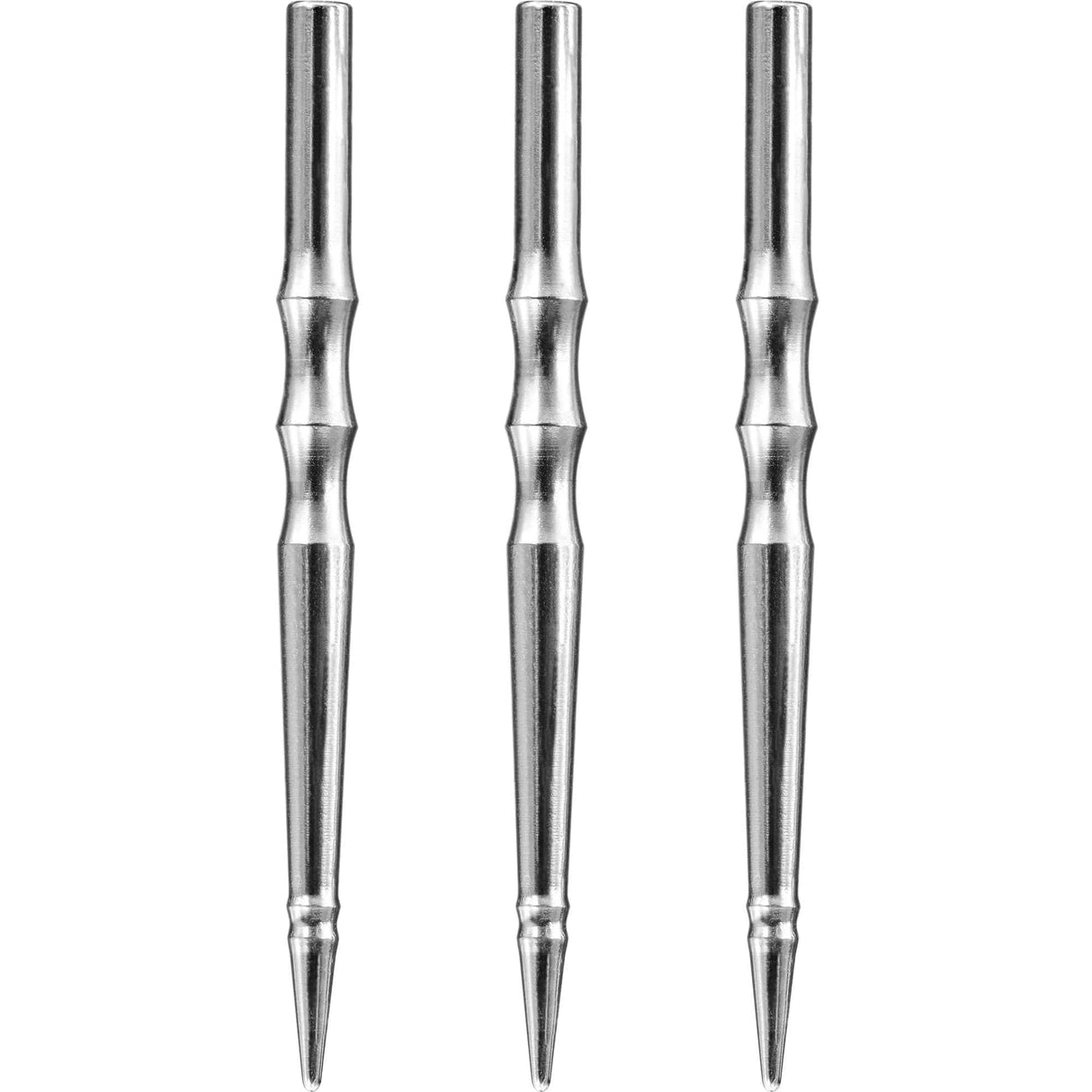 *Harrows Sabre Steel Tip Machined Points - Silber