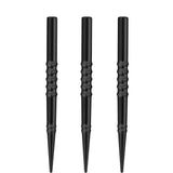 *Harrows Lance Steel Tip Machined Points - Black 35mm