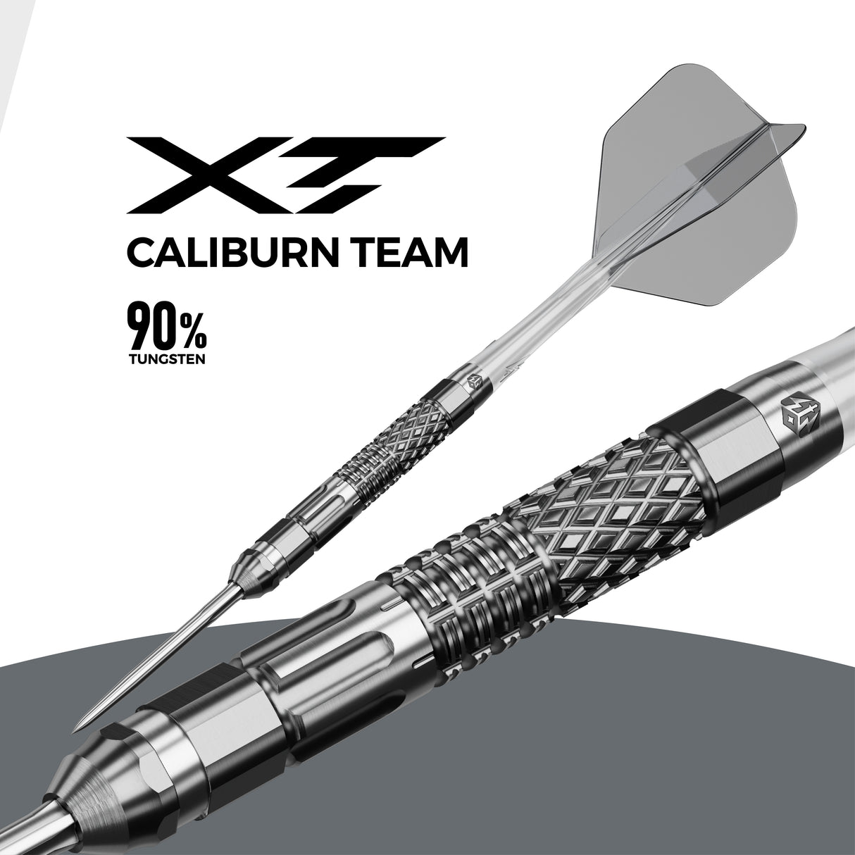 Caliburn Players Darts - Stahlspitze - 90% Tungsten - XT