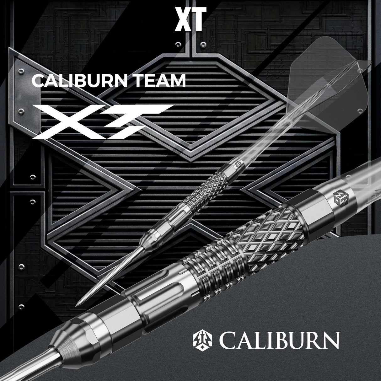 Caliburn Players Darts - Stahlspitze - 90% Tungsten - XT