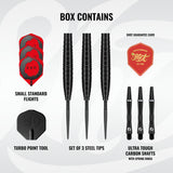 Shot Zen Darts - Stahlspitze - 90% Tungsten - Missile