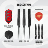 Shot Zen Darts - Stahlspitze - 90% Tungsten - Torpedo