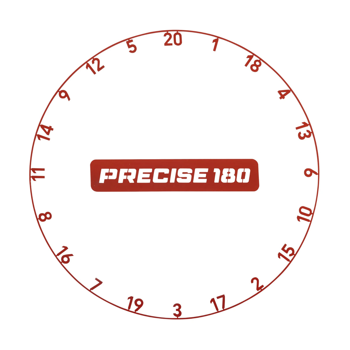 Precise 180 Nummernring - Einteilig - Farben