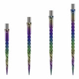 Caliburn Evo Dart Points - Spiro - No Lip - Rainbow