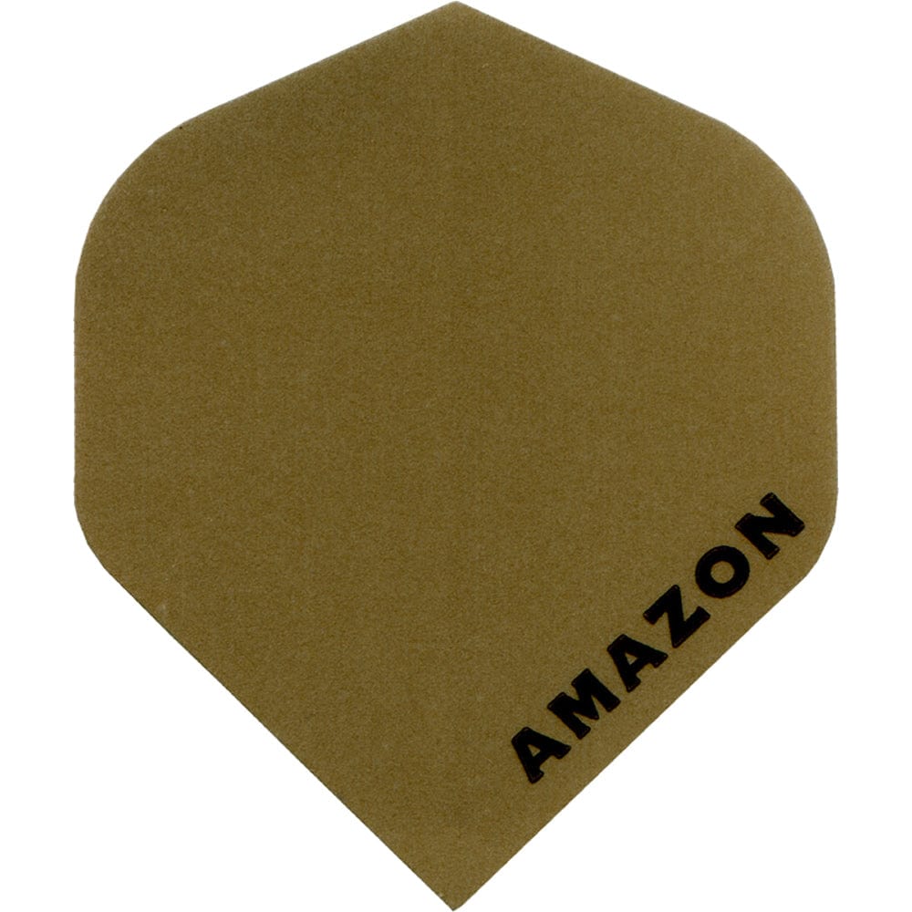 Amazon Dart Flights - Standard Shape - 100 Micron - Pastel Gold