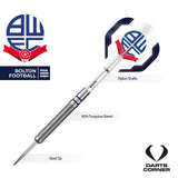 Bolton Wanderers Darts – Stahlspitze Wolfram – Offiziell lizenziert – BWFC – 24g