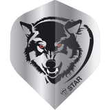 BULL'S B-Star Dart Flights - 100 Micron - A-Std - Wolf