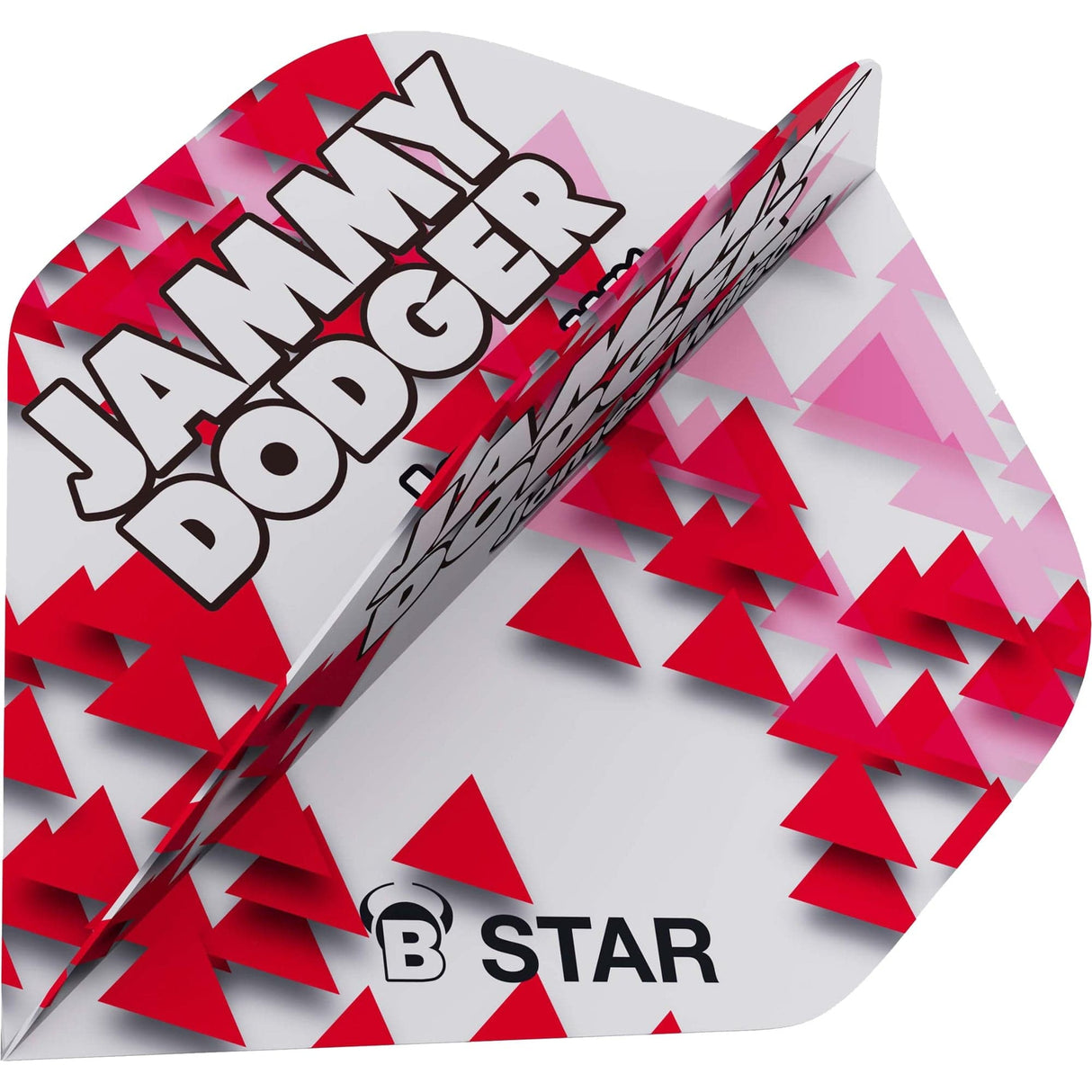 BULL'S B-Star Dart Flights - 100 Mikron - A-Std - James Wilson - Jammie Dodger