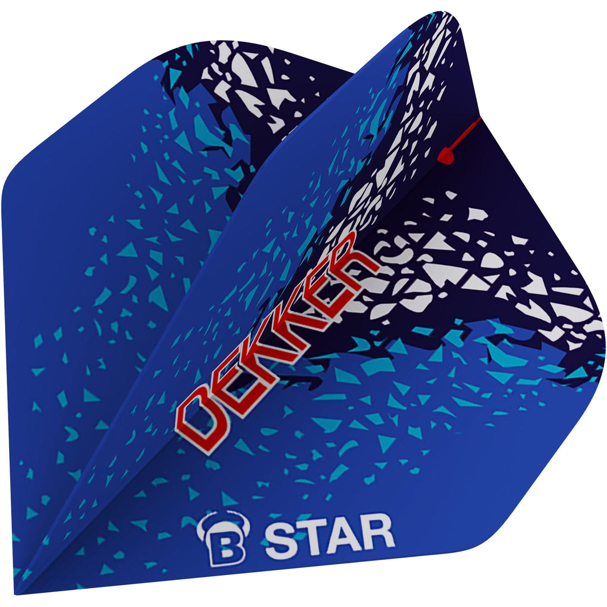 BULL'S B-Star Dart Flights - 100 Micron - A-Std - Jan Dekker