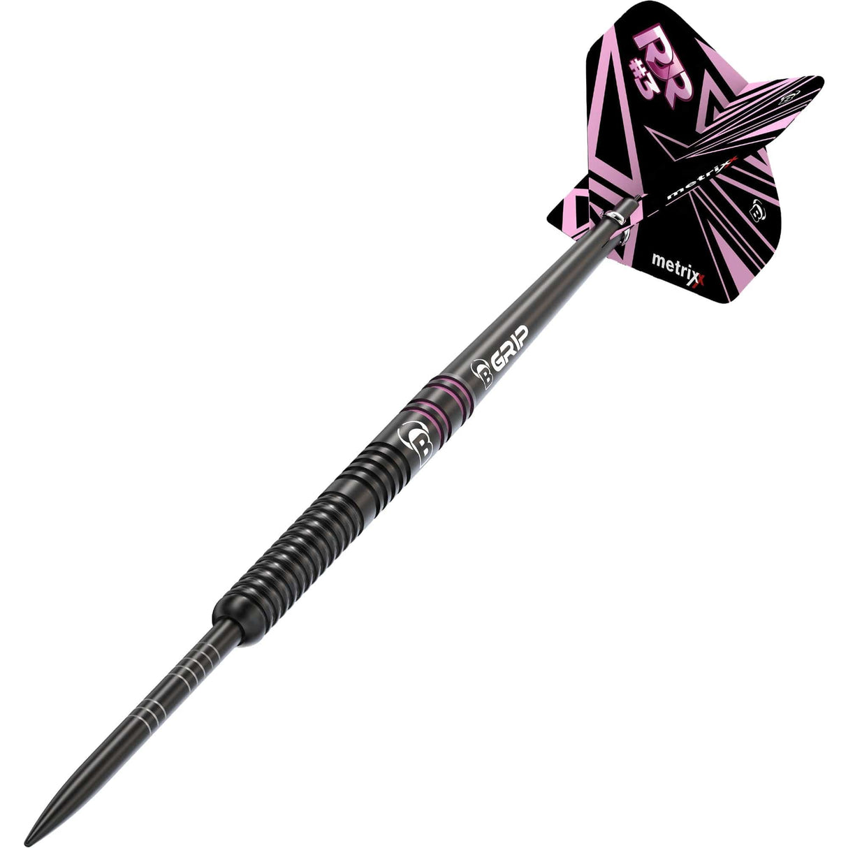 BULL'S Rusty-Jake Rodriguez - Steel Tip - 90% Tungsten - Black Titanium