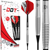 BULL'S Dot D1 Darts - Soft Tip - 90% Tungsten - Rear Shark 18g