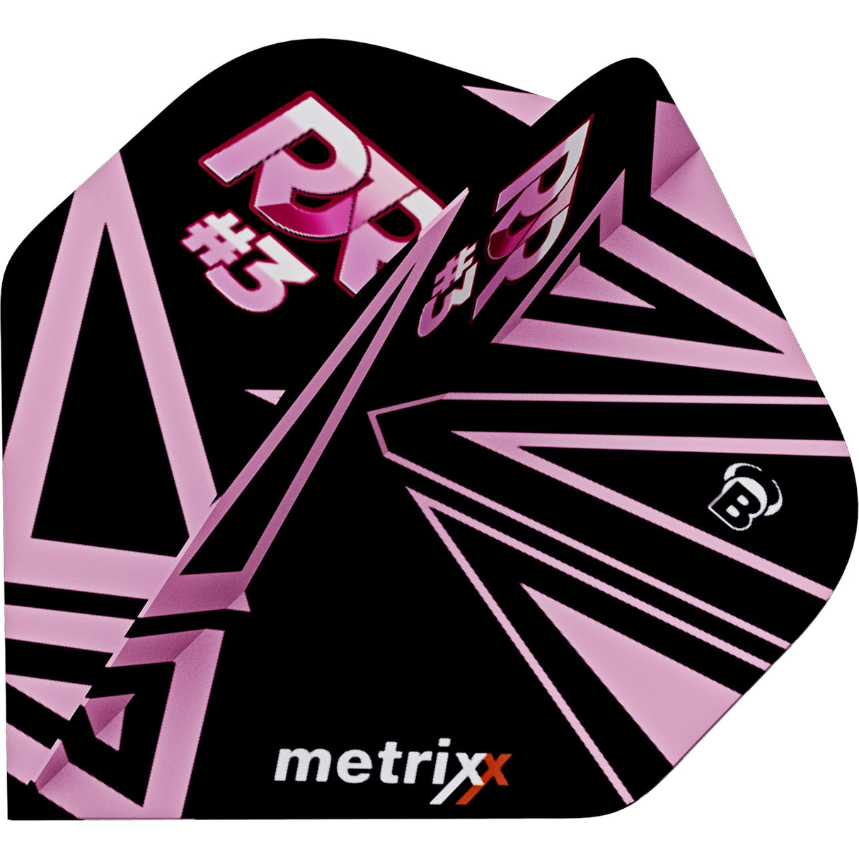 BULL'S Metrixx Dart Flights – 150 Mikron – A-Std – Rusty-Jake Rodriguez
