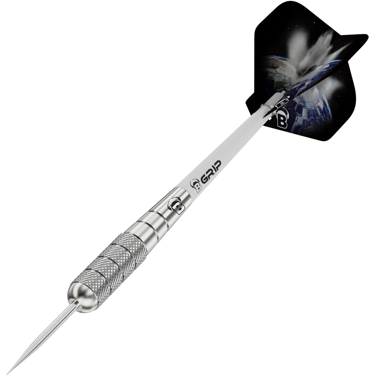 BULL'S Meteor Darts – Stahlspitze – 80 % Wolfram – MT10 – Vordere Rändelung