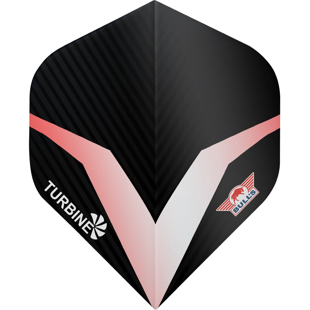 *Bulls Turbine Dart Flights - 100 Micron - No2 - Std Red