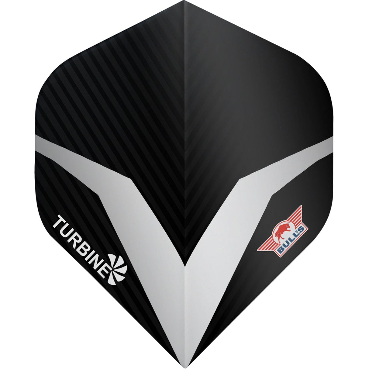 *Bulls Turbine Dart Flights - 100 Micron - No2 - Std Clear