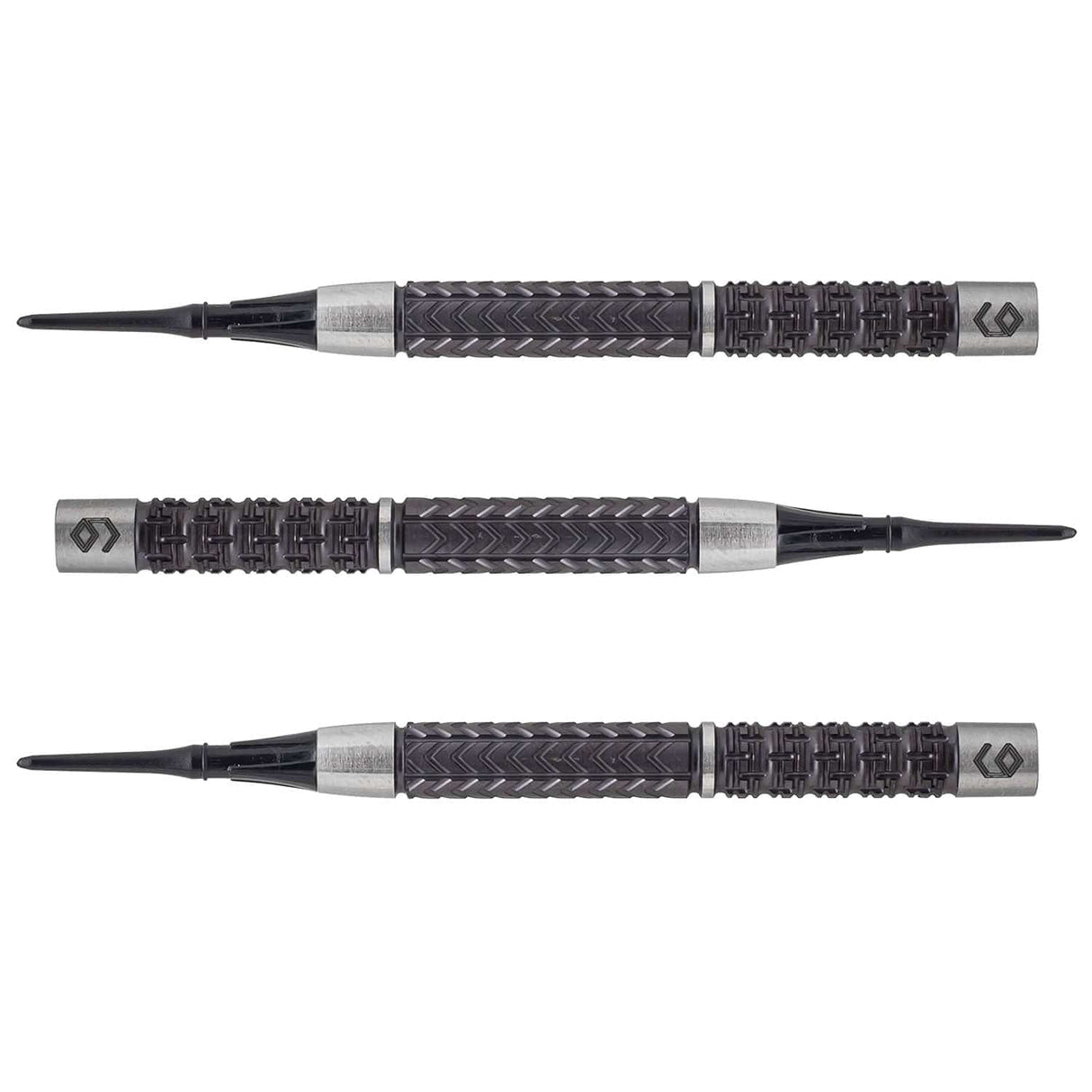 Caliburn Player Darts - Soft Tip - 95% - Black Titanium - ET II 20g