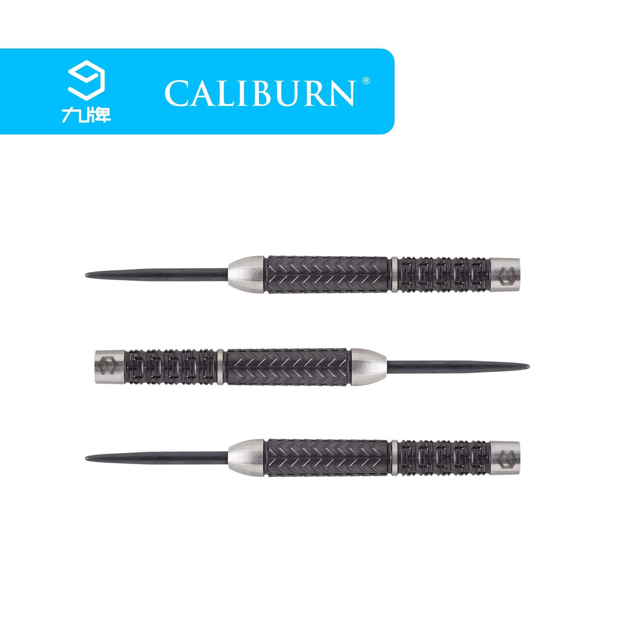 Caliburn Player Darts - Steel Tip - 95% - Black Titanium - ET II 23g