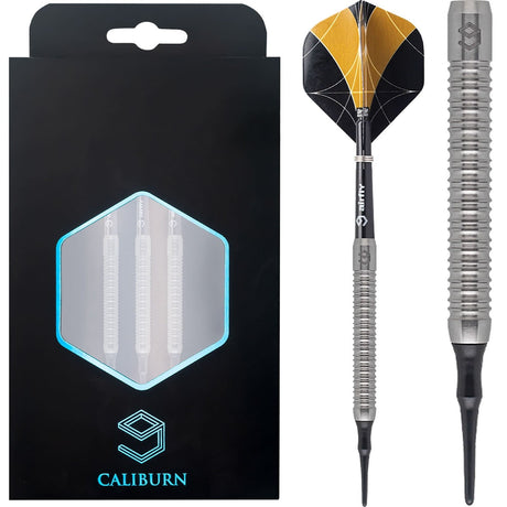 *Caliburn Artisan Darts - Soft Tip - 90% - Natural 18g