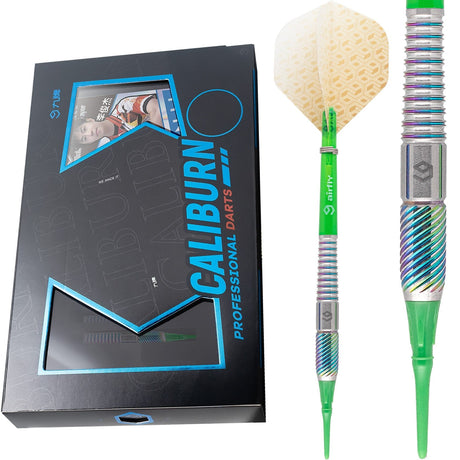 Caliburn Player Darts - Soft Tip - 90% - Rainbow Coating - Ivan 18g