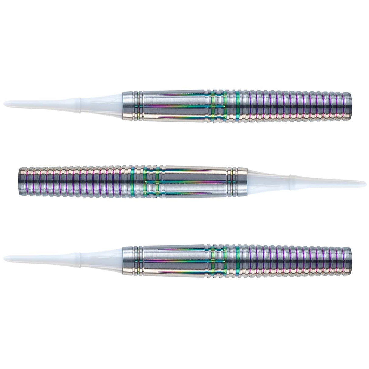 Caliburn Jaguar Darts - Soft Tip - 90% - Rainbow