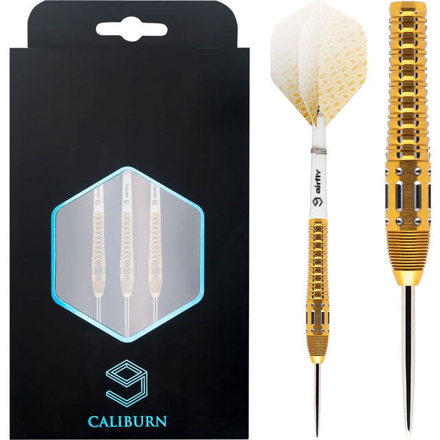 Caliburn Lynx Darts - Steel Tip - 90% - Gold - 23g 23g