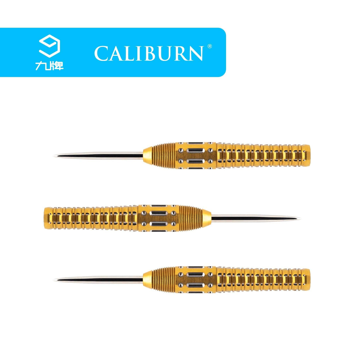 Caliburn Lynx Darts - Steel Tip - 90% - Gold - 23g 23g