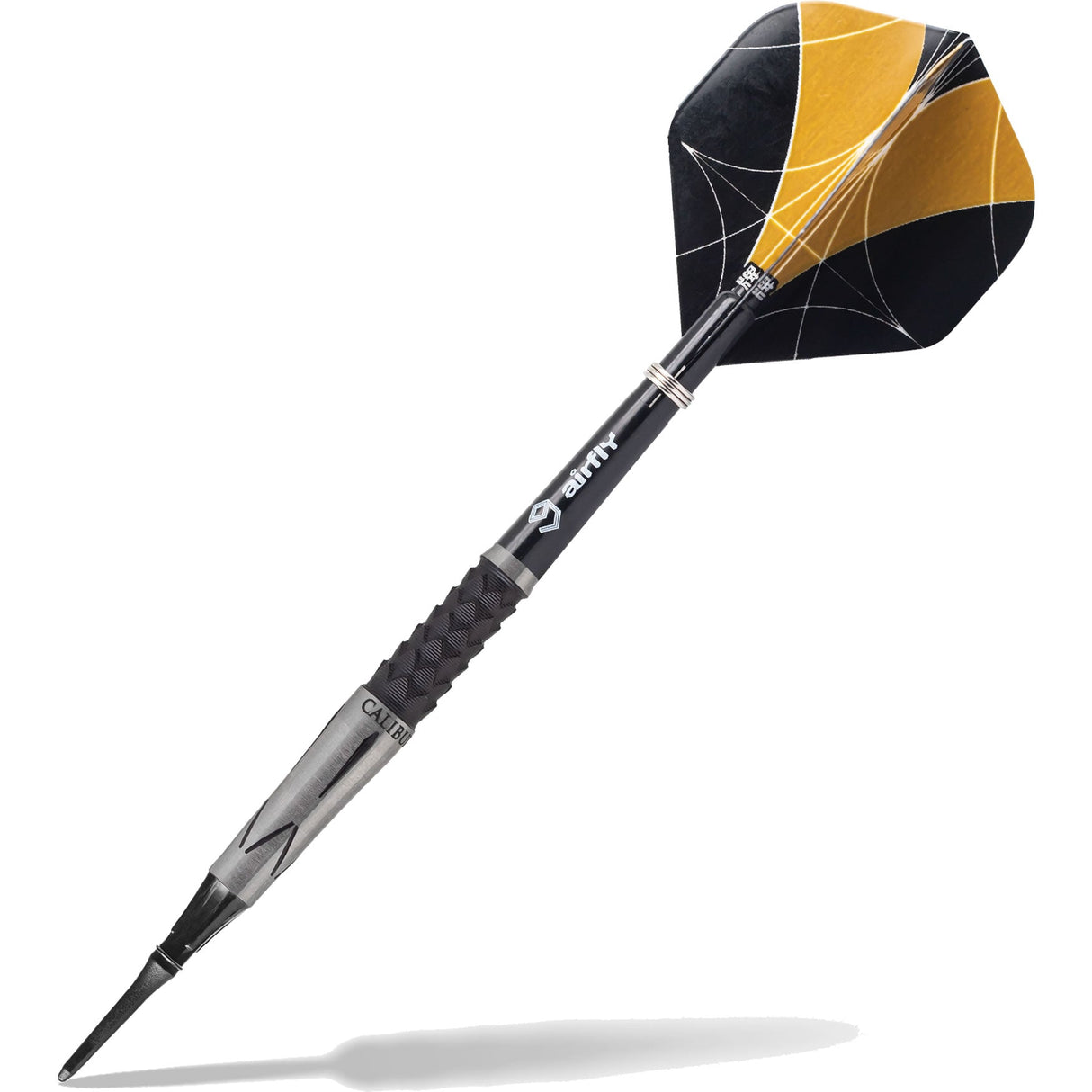 *Caliburn Player Darts - Weiche Spitze - 95% - Schwarzes Titan - Mamba