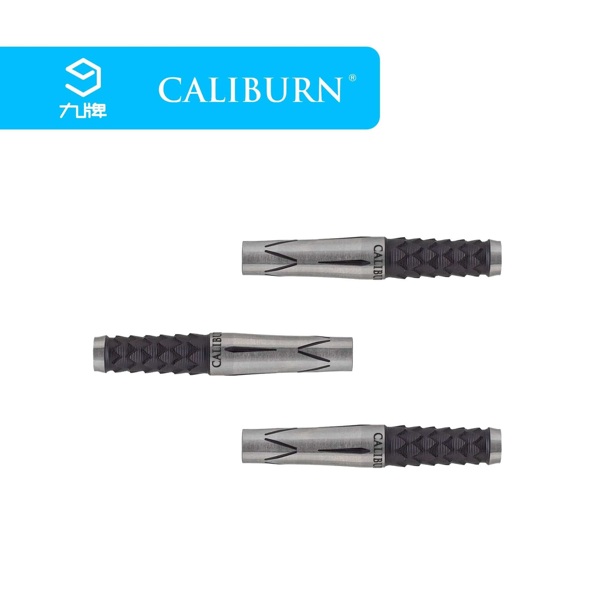 *Caliburn Player Darts - Soft Tip - 95% - Black Titanium - Mamba 19g
