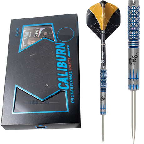 Caliburn Player Darts - Steel Tip - 95% - Electric Blue - Maverick 23g