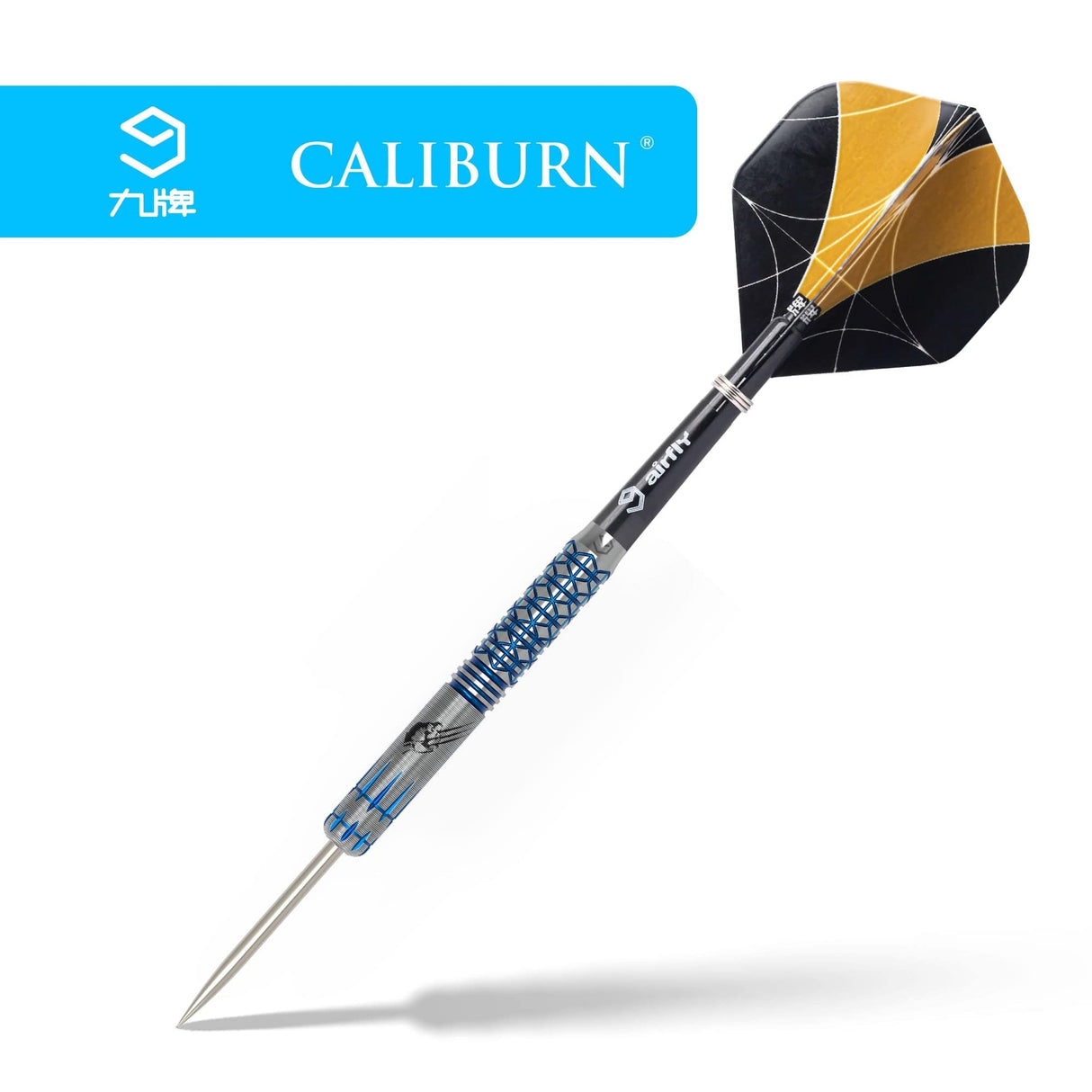Caliburn Player Darts - Steel Tip - 95% - Electric Blue - Maverick 23g