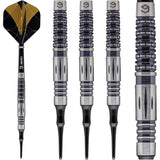 *Caliburn Nights Watch Darts - Soft Tip - 95% - N1 - Black